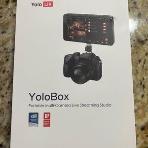 YoloBox, Portable Multi-Cam Live Streaming Studio Encoder Recorder Switcher
